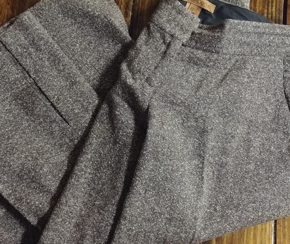 Arden B Womens Size 6 Wool Blend Cardigan Pants
